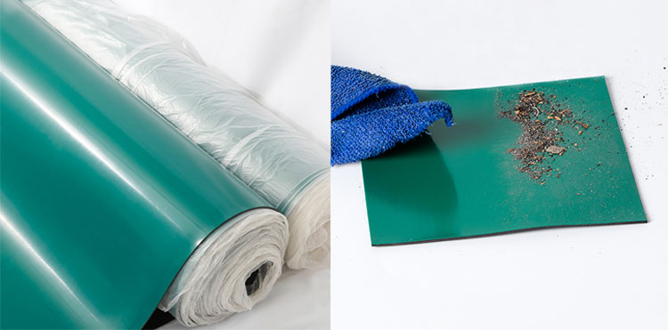 esd anti static rubber mat workstation