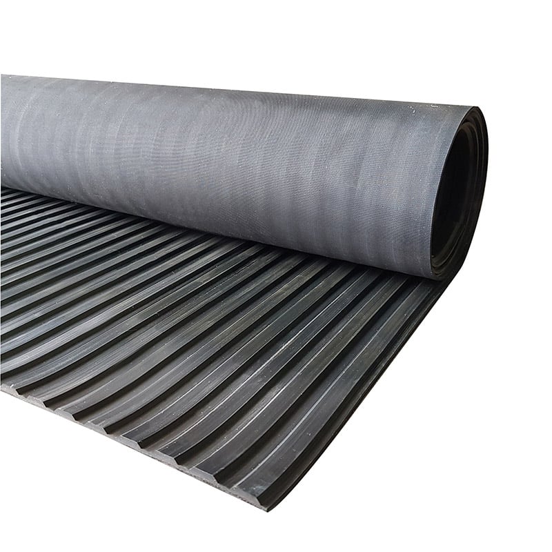 wide-flat-ribbed-rubber-matting-roll